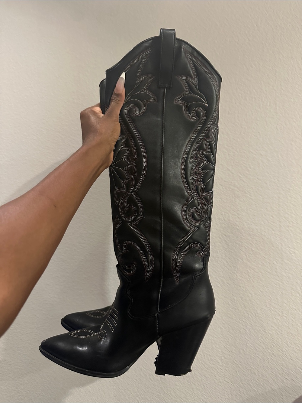 Steve Madden Western Knee-High Boot